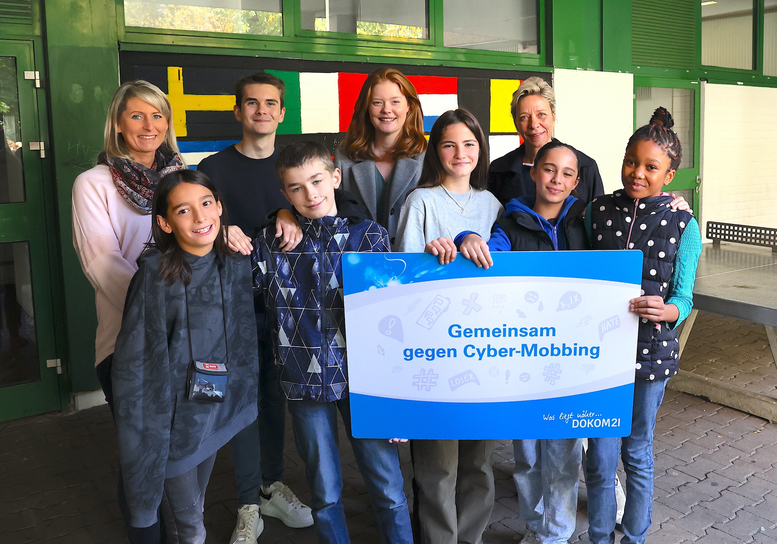 DOKOM21 unterstützt Workshop gegen Cybermobbing an der Realschule am Bleichstein in Herdecke
