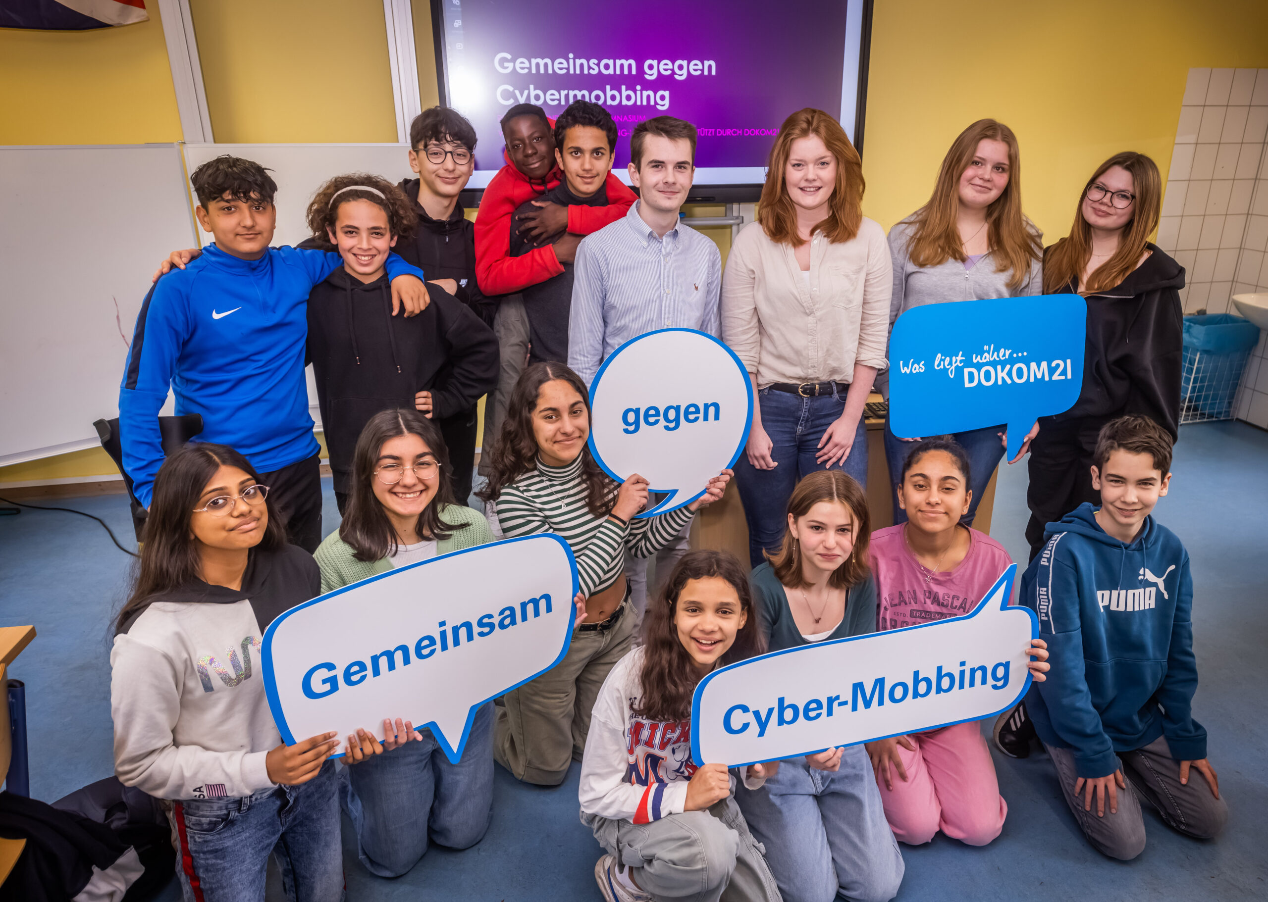 „Gemeinsam gegen Cyber-Mobbing“: Workshop am Reinoldus- und Schiller Gymnasium in Dortmund